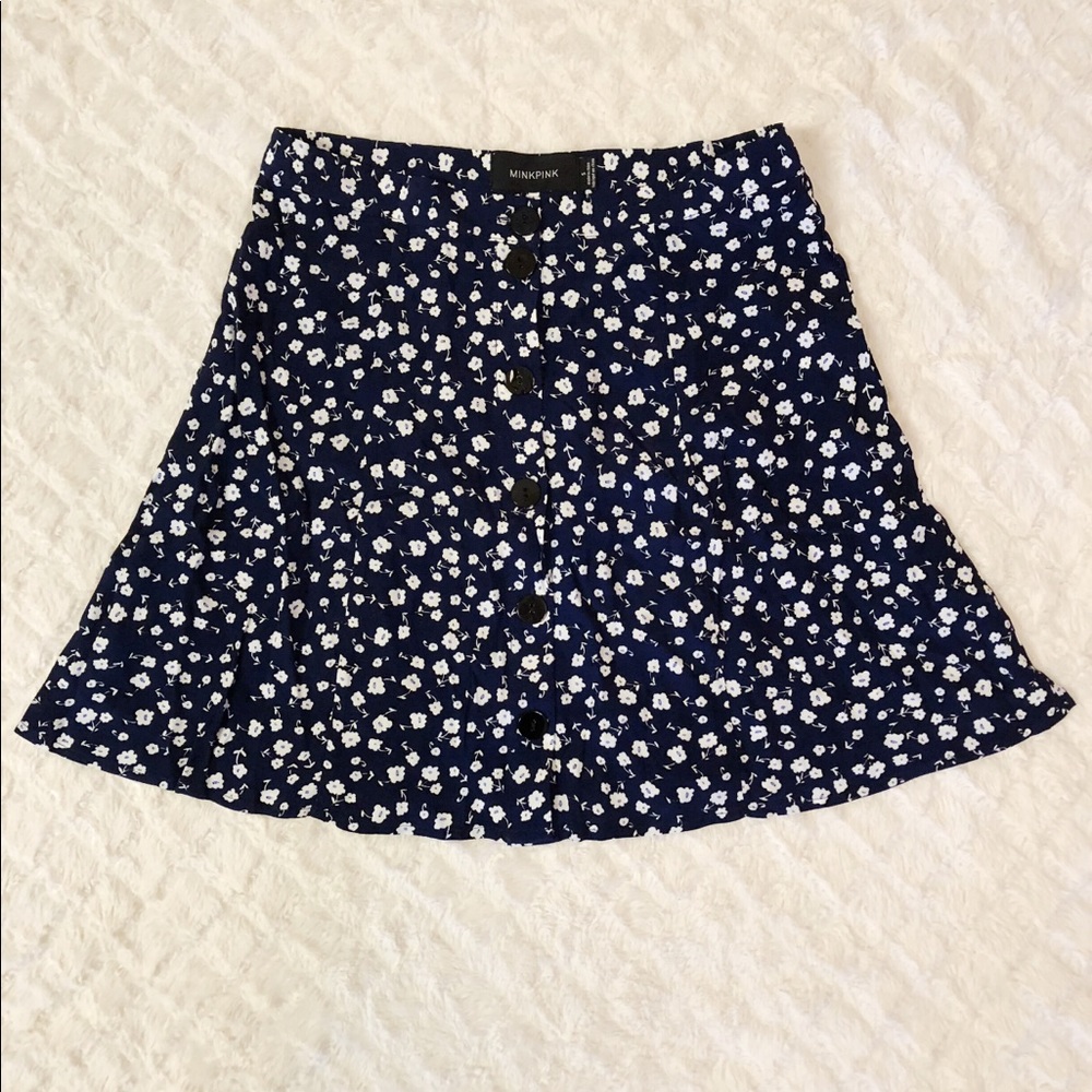 MINKPINK floral skirt